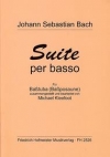 組曲（バッハ）（テューバ）【Suite per basso】