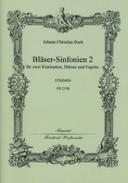 Blaser-Sinfonien 4-6（ヨハン・クリスティアン・バッハ）（木管五重奏）