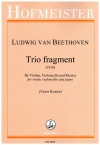 3つの断章（ベートーヴェン）（弦楽二重奏+ピアノ）【Trio Fragment】