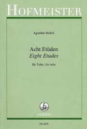 8つの練習曲（アゴスティーノ・ベッローリ）（テューバ）【8 Etuden】