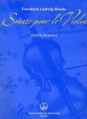 ヴァイオリン・ソナタ（フリードリヒ・ルートヴィヒ・ベンダ）（ヴァイオリン+ピアノ）【Sonate pour le Violon】