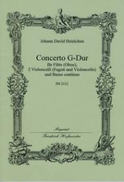 協奏曲・ト長調（ヨハン・ダーフィト・ハイニヒェン）（ミックス三重奏+ピアノ）【Concerto G-Dur】