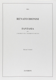 ファンタジア（レナート・ディオニージ）（金管四重奏+オルガン）【Fantasia】