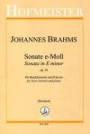 ソナタ・Op.38（ヨハネス・ブラームス）（バスクラリネット+ピアノ）【Sonate Op. 38】