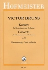 協奏曲・Op.98（ヴィクター・ブルンス）（バスーン+ピアノ）【Konzert op 98】