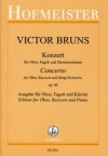 協奏曲・Op.66（ヴィクター・ブルンス）（木管二重奏+ピアノ）【Konzert, Op. 66】