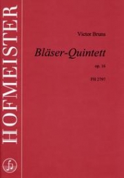 木管五重奏曲・Op.16（ヴィクター・ブルンス）（木管五重奏）【Quintett Op. 16】