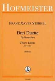 3つのデュエット (フランツ・クサヴァー・シュテルケル)  (ヴィオラ二重奏)【3 Duette】