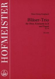 トリオ・Op.99（ハンス＝ゲオルク・ブルクハルト）（木管三重奏）【Trio, Op. 99】