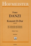 協奏曲・ニ長調・Op.46（フランツ・ダンツィ）（チェロ+ピアノ）【Konzert D-Dur, Op. 46】