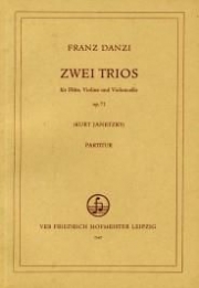 2つのトリオ・Op.71（フランツ・ダンツィ）（ミックス三重奏）【2 Trios Op. 71】