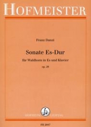 ソナタ・変ホ長調・Op.28（フランツ・ダンツィ）（ホルン+ピアノ）【Sonate Es-Dur, Op. 28】