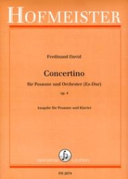 コンチェルティーノ・変ホ長調・Op.4（フェルディナント・ダヴィッド）（トロンボーン+ピアノ）【Concertino Op. 12】