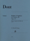 エチュードとカプリス・Op.35（ヤーコプ・ドント）（ヴァイオリン）【Etudes and Caprices for Violin Solo Op. 35】