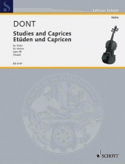 スタディーとカプリス・Op.35（ヤーコプ・ドント）（ヴァイオリン）【Studies and Caprices Op. 35】