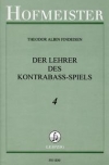 コントラバス教本・Vol.4（テオドール・アルビン・フィンダイゼン）（ストリングベース）【Der Lehrer des Kontrabassspiels, Heft 4】