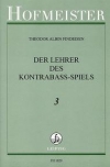 コントラバス教本・Vol.3（テオドール・アルビン・フィンダイゼン）（ストリングベース）【Der Lehrer des Kontrabassspiels, Heft 3】