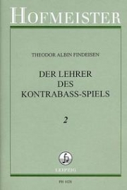 コントラバス教本・Vol.2（テオドール・アルビン・フィンダイゼン）（ストリングベース）【Der Lehrer des Kontrabassspiels, Heft 2】