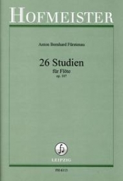 26の練習曲・Op.107（アントン・ベルンハルト・フュルステナウ）（フルート）【26 Studien, Op. 107】
