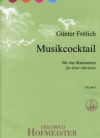 ミュージックカクテル（ギュンター・フレーリヒ）（クラリネット四重奏）【Musikcocktail】