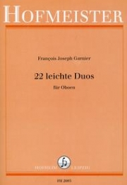 22の小二重奏曲（フランソワ＝ヨゼフ・ガルニエ） (オーボエ二重奏)【22 leichte Duette】