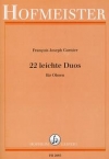 22の小二重奏曲（フランソワ＝ヨゼフ・ガルニエ） (オーボエ二重奏)【22 leichte Duette】