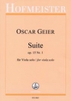 組曲・Op.15・No.1（オスカー・ガイアー）（ヴィオラ）【Suite Op. 15, Nr. 1】
