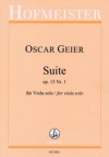 組曲・Op.15・No.1（オスカー・ガイアー）（ヴィオラ）【Suite Op. 15, Nr. 1】