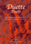 クラリネットのためのデュエット（クラリネット二重奏）【Duette fur 2 Altsaxophone】