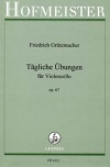 日課練習曲・Op.67（フリードリヒ・グルツマッヒャー）（チェロ）【Tagliche Ubungen fur Violoncello Op. 67】