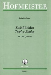 12の練習曲（ハインリッヒ・グーゲル）（トロンボーン）【12 Etuden】