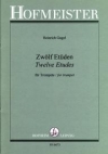 12の練習曲（ハインリッヒ・グーゲル）（トランペット）【12 Etuden】