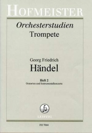 ヘンデル・スタディー・Vol.2（ヘンデル）（トランペット）【Handel-Studien fur Trompete Heft 2】
