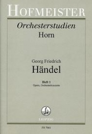ヘンデル・スタディー・Vol.1（ヘンデル）（ホルン）【Handel-Studien fur Horn Heft 1】