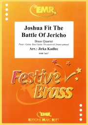 ジェリコの戦い（金管四重奏）【Joshua Fit the Battle of Jericho】