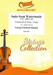 水上の音楽組曲（ヘンデル）（チェロ+ピアノ）【Suite from Watermusic】