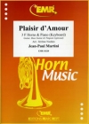 愛のよろこび　(ジャン・ポール・マルティニ)（ホルン三重奏+ピアノ）【Plaisir d'Amour】