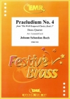 プレリュード・No.4「平均律クラヴィア曲集・第1巻」より　(バッハ)（金管四重奏）【Praeludium No. 4 from "The Well-Tempered Clavier, Book 1"】