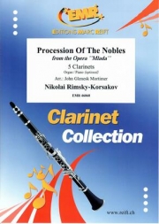 「ムラダ」より貴族の入場 (ニコライ・リムスキー＝コルサコフ)（クラリネット五重奏）【Procession of the Nobles from the Opera Mlada】