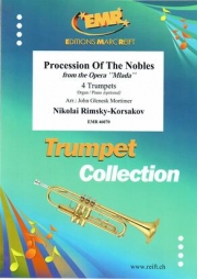 「ムラダ」より貴族の入場 (ニコライ・リムスキー＝コルサコフ)（トランペット四重奏）【Procession of the Nobles from the Opera Mlada】