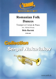 ルーマニア民俗舞曲 (ベラ・バルトーク)（トランペット+ピアノ）【Romanian Folk Dances】