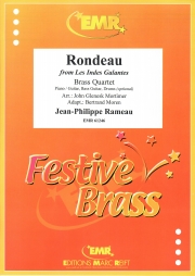 ロンド「優雅なインドの国々」より (ジャン＝フィリップ・ラモー)（金管四重奏）【Rondeau from Les Indes Galantes】