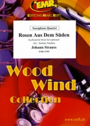 南国のバラ (ヨハン・シュトラウス2世)（サックス四重奏）【Rose Aus Dem Suden】