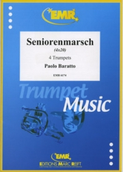 シニアマーチ（パオロ・バラット）（トランペット四重奏）【Seniorenmarsch】