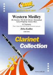 ウェスタン・メドレー（クラリネット四重奏）【Western Medley】