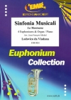 Sinfonia Musicali（ロドヴィコ・ヴィアダーナ）（ユーフォニアム四重奏+ピアノ）