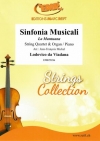 Sinfonia Musicali（ロドヴィコ・ヴィアダーナ）（弦楽四重奏+ピアノ）