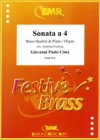 ソナタ・No.4（ジョヴァンニ・パオロ・チーマ）（金管四重奏+ピアノ）【Sonata a 4】