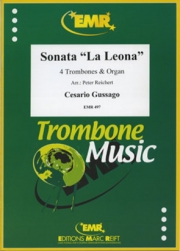 ソナタ・ラ・レオナ（チェザリオ・グッサーゴ）（トロンボーン四重奏+オルガン）【Sonata La Leona】