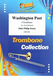 ワシントン・ポスト（ジョン・フィリップ・スーザ）（トロンボーン四重奏）【Washington Post】